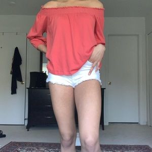 Off the shoulder top